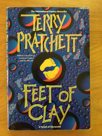 Image 1 of Terry Pratchett "Feet of Clay" Hardcover #FIRST EDITION#