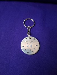 Image 2 of Wolf keyrings
