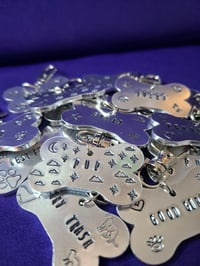 Image 1 of Bone shaped collar tags