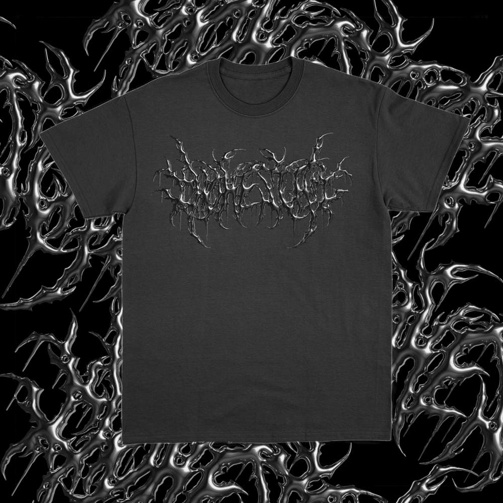 Chokeslam - Liquid Metal Logo T-Shirt