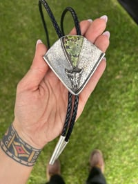 Black Hills Skull Bolo Tie