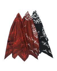 Image 3 of Brain Scarf Red 