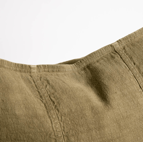 Image of Olive Green Velvet Cushion