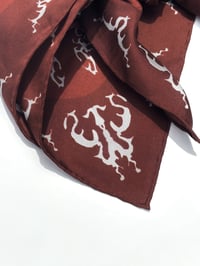 Image 2 of Brain Scarf Grey