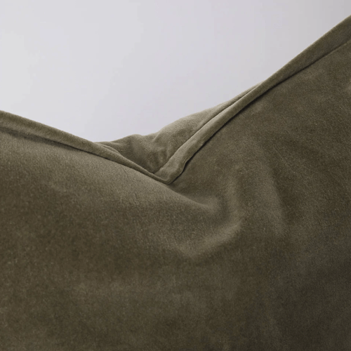 Image of Long Velvet Lumber Cushion 