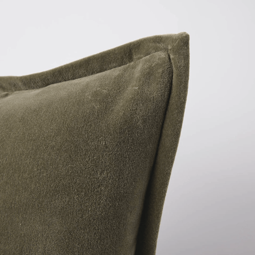 Image of Long Velvet Lumber Cushion 