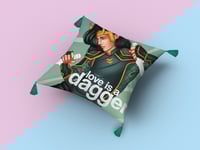 Image 3 of The cruel prince ; Loki & Malec [Funda de cojín]