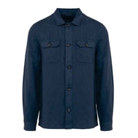 Image 2 of Linen Washed Overshirt *2x Colours