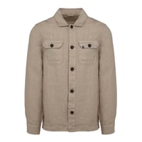 Image 1 of Linen Washed Overshirt *2x Colours