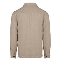 Image 3 of Linen Washed Overshirt *2x Colours
