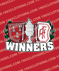 Image 2 of Aberdeen Scottish Cup Winners 2024-25 T-Shirt Red