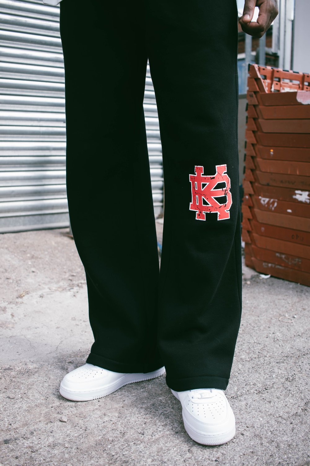 Image of BK ‘BRED’ EMBLEM JOGGER
