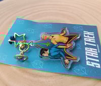 Image 5 of Star trek [Keychain + Sticker & Bookmark]