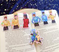 Image 1 of Star trek [Keychain + Sticker & Bookmark]