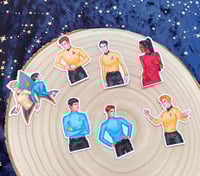 Image 4 of Star trek [Keychain + Sticker & Bookmark]