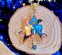 Image 2 of Star trek [Keychain + Sticker & Bookmark]
