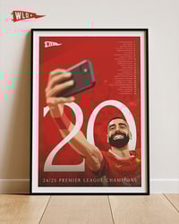 '20 Times' Salah Poster Print