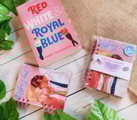 Image 1 of Red, white and royal blue [Notebook]