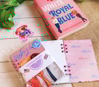 Image 2 of Red, white and royal blue [Notebook]