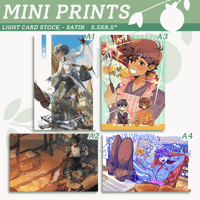 Image 2 of [ IN STOCK ] MINI PRINTS - Dandadan, Metaphor, OMORI, Persona, Splatoon 