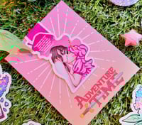 Image 1 of Marceline & Bubblegum princess [Print + Stickers & Bookmarks]
