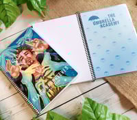 Image 2 of The umbrella academy [Notebook + Stickers & Bookmarks]