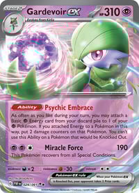 Gardevoir ex - 029/091 - SV: Paldean Fates - Near Mint