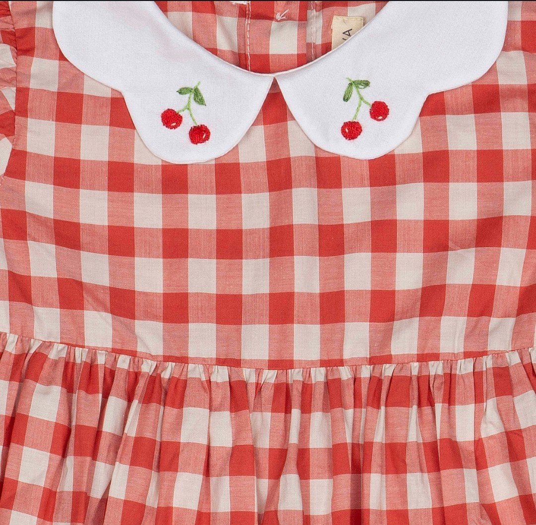 Image of Scallop Dress - La Cerise