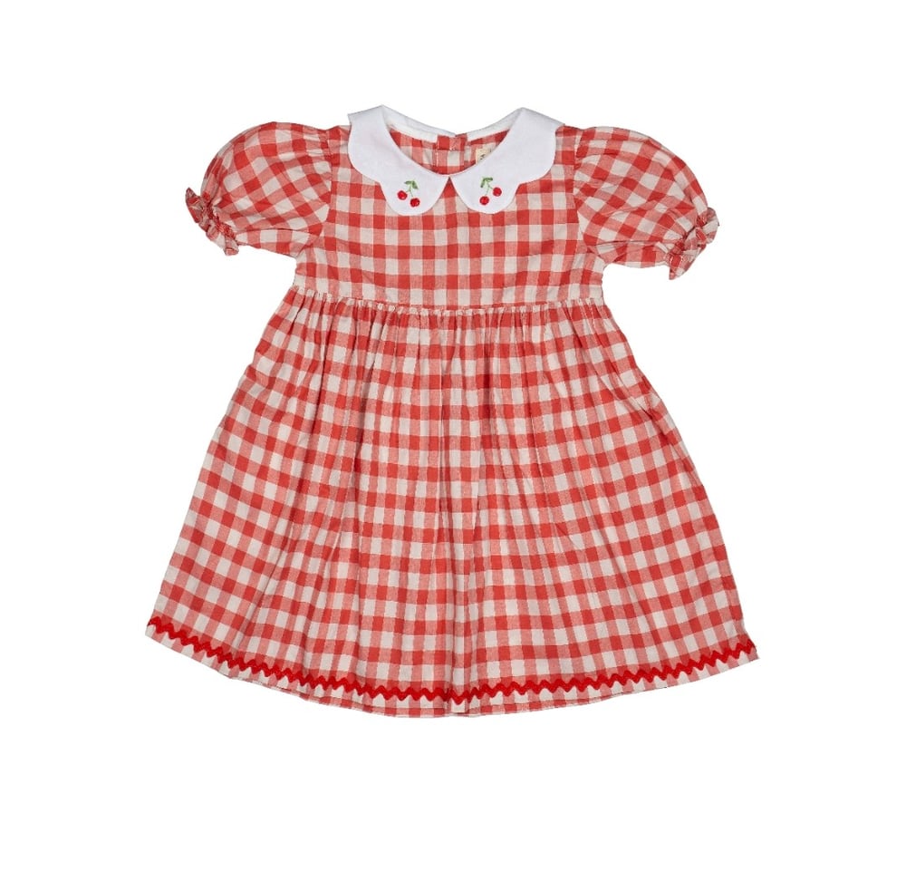 Image of Scallop Dress - La Cerise