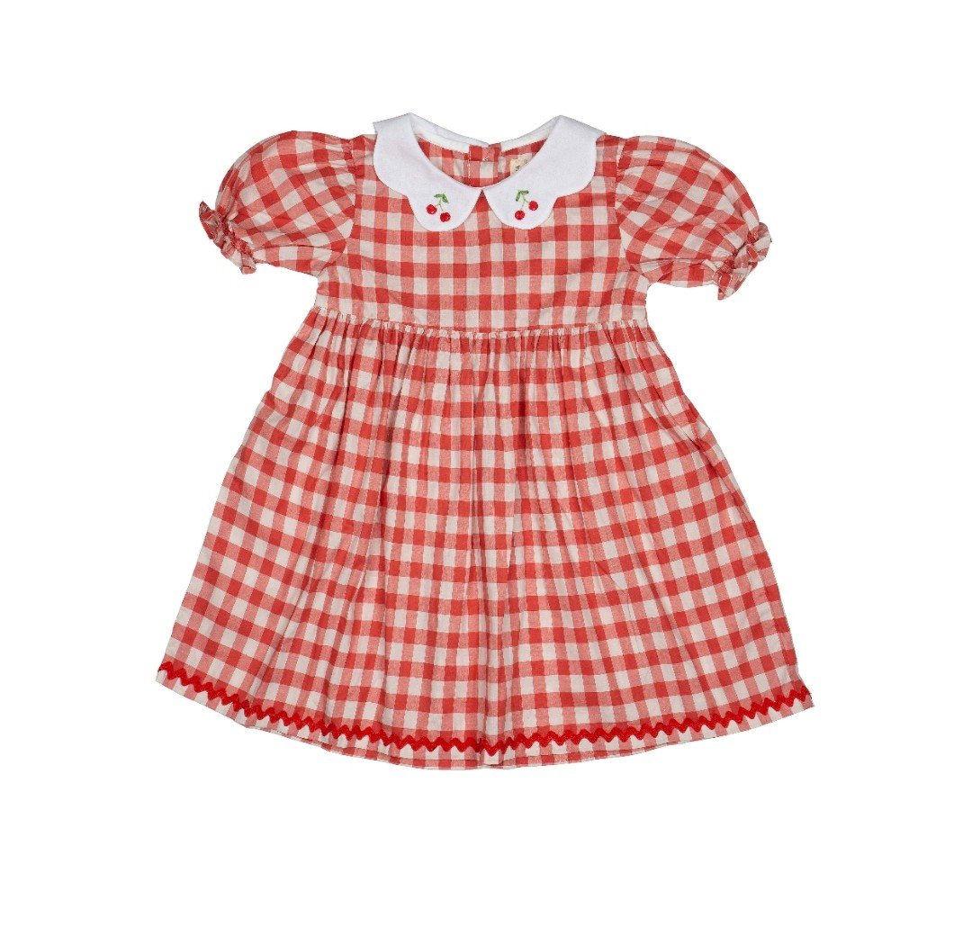 Image of Scallop Dress - La Cerise