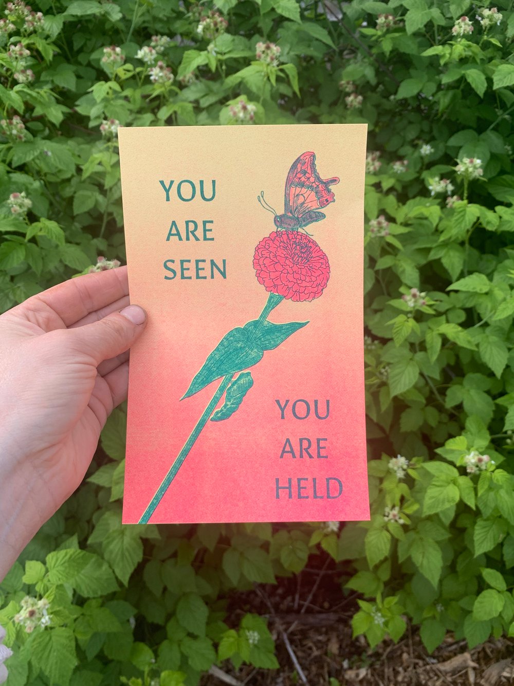 You are Seen, You are Held