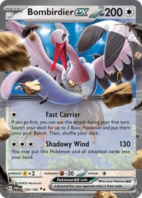 Bombirdier ex - SV04: Paradox Rift - Near Mint