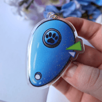 Image 4 of Clicker Trained Acrylic Keychains