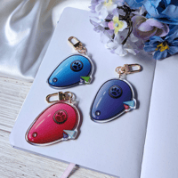 Image 1 of Clicker Trained Acrylic Keychains