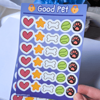 Image 3 of "Good Pet" Sticker Sheet