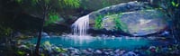 Image 4 of Original Art ‘Buderim Falls’