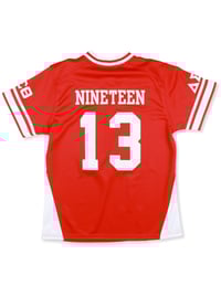 Image 2 of PRE-ORDER RED FOOTBALL JERSEY 