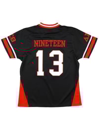 Image 2 of PRE-ORDER BLACK FOOTBALL JERSEY