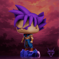 Image 2 of GOD OF DESTRUCTION GOKU ULTRA EGO DRAGON BALL SUPER CUSTOM FUNKO POP