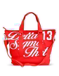 Image 2 of PRE-ORDER RED DST CANVAS BAG