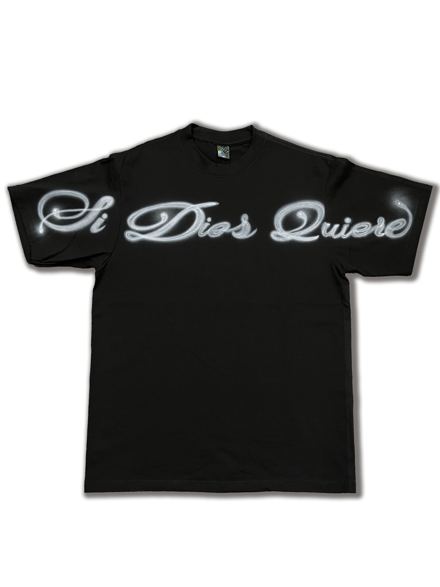 Si Dios Quiere Tee (Black)