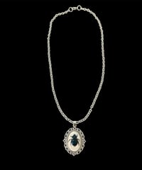 Image 2 of vintage cameo beetle necklace 🪲