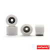 Caramel white wheels 7mm