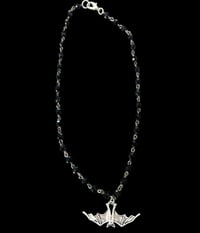 Image 4 of Bat coffin beaded necklace 