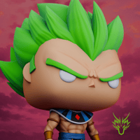 Image 3 of GOD OF DESTRUCTION VEGETA LSSJ DRAGON BALL SUPER CUSTOM FUNKO POP