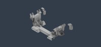 Image 1 of Front Drop Crossmember C10 73-87 Airbag