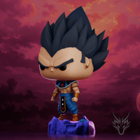 Image 2 of GOD OF DESTRUCTION VEGETA DRAGON BALL SUPER CUSTOM FUNKO POP