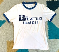Image 1 of Stone Island Denims ringer t-shirt, size S, made in Italy