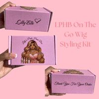 Image 1 of Lillys Pink Hair Box On The Go Kit