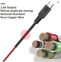 Image 4 of Dash Cam Hardwire Kit 24h Parking Monitoring Blow Down Line 3.5 Meters Mini USB Type-C